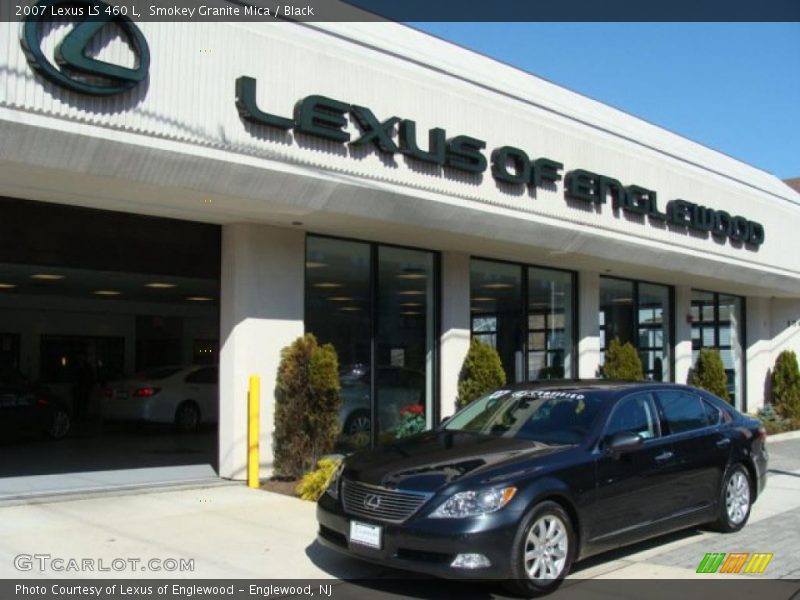 Smokey Granite Mica / Black 2007 Lexus LS 460 L
