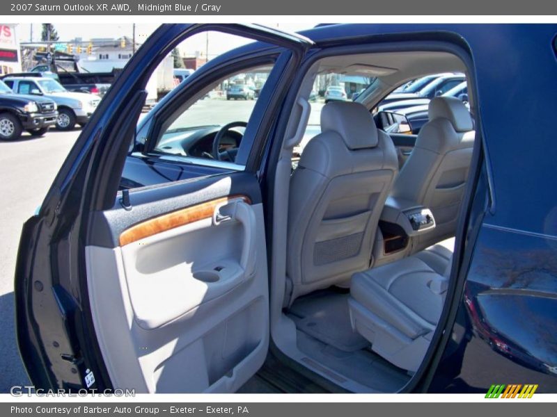 Midnight Blue / Gray 2007 Saturn Outlook XR AWD