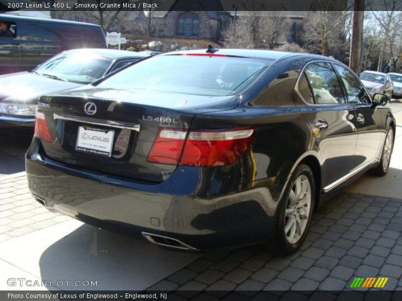 Smokey Granite Mica / Black 2007 Lexus LS 460 L