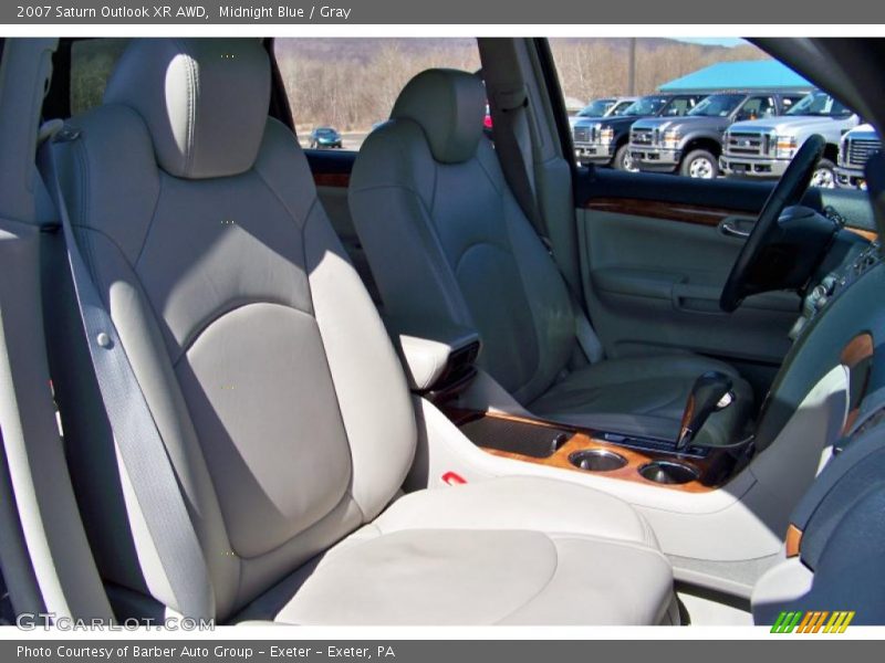 Midnight Blue / Gray 2007 Saturn Outlook XR AWD