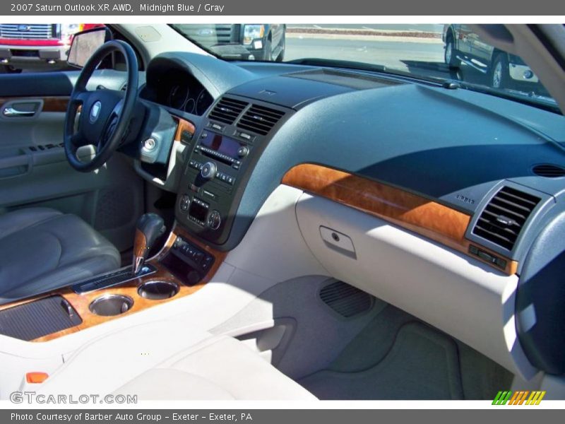 Midnight Blue / Gray 2007 Saturn Outlook XR AWD