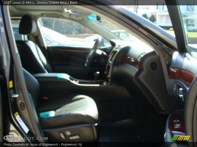 Smokey Granite Mica / Black 2007 Lexus LS 460 L