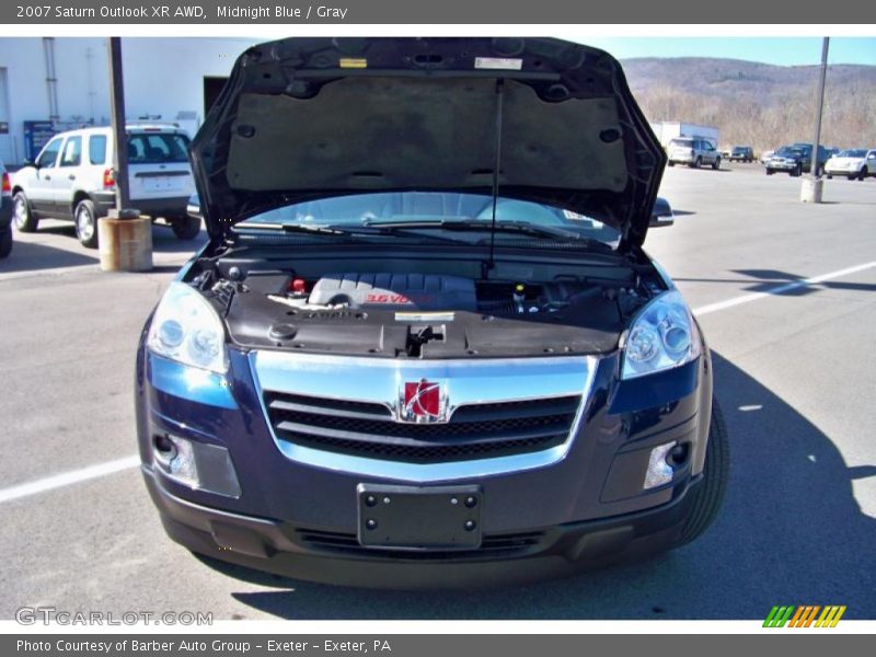 Midnight Blue / Gray 2007 Saturn Outlook XR AWD