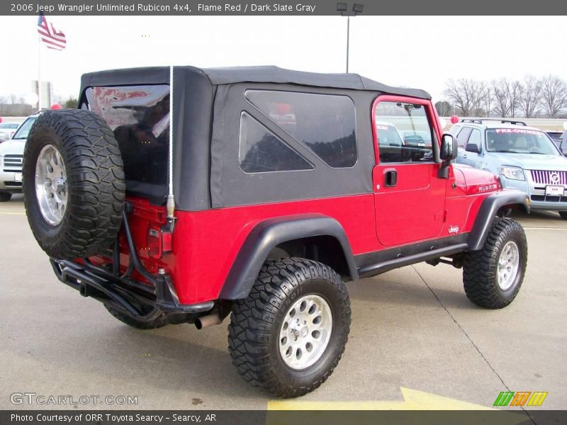 Flame Red / Dark Slate Gray 2006 Jeep Wrangler Unlimited Rubicon 4x4