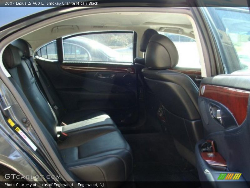 Smokey Granite Mica / Black 2007 Lexus LS 460 L