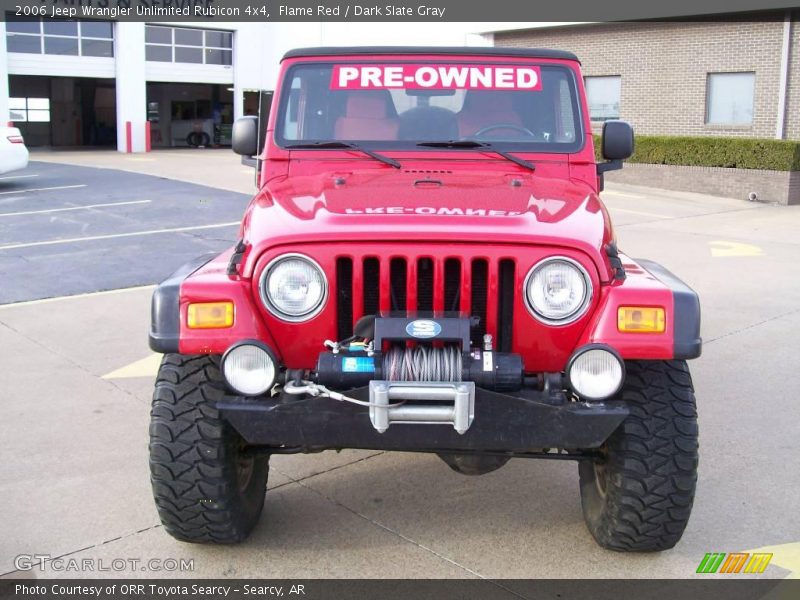 Flame Red / Dark Slate Gray 2006 Jeep Wrangler Unlimited Rubicon 4x4