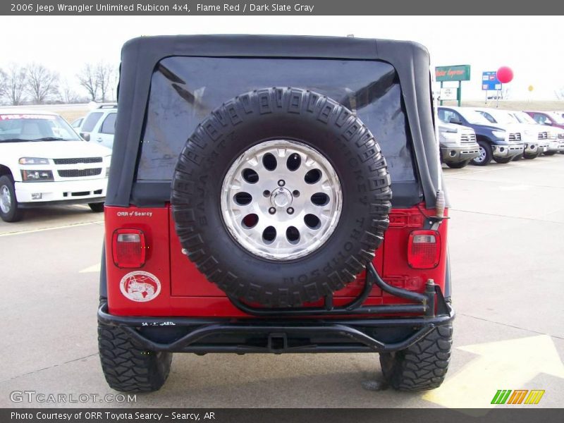 Flame Red / Dark Slate Gray 2006 Jeep Wrangler Unlimited Rubicon 4x4