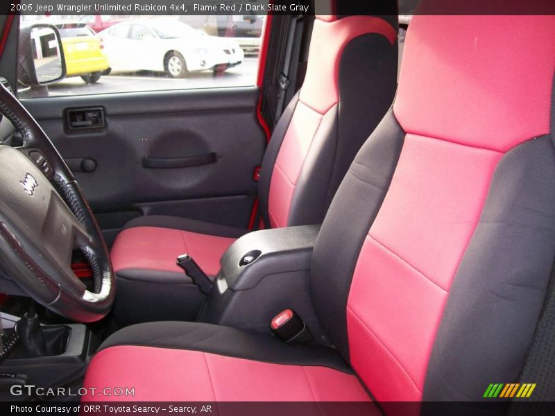 Flame Red / Dark Slate Gray 2006 Jeep Wrangler Unlimited Rubicon 4x4