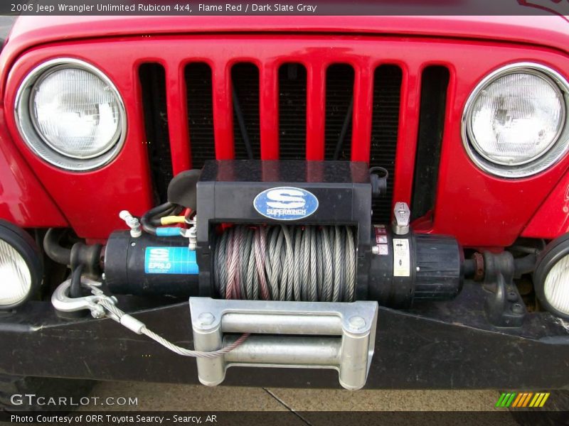 Flame Red / Dark Slate Gray 2006 Jeep Wrangler Unlimited Rubicon 4x4