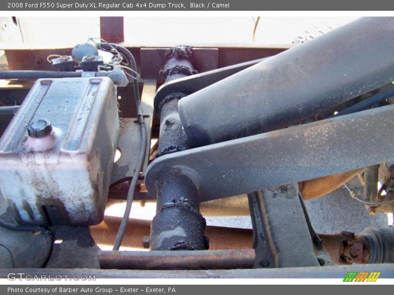 Black / Camel 2008 Ford F550 Super Duty XL Regular Cab 4x4 Dump Truck