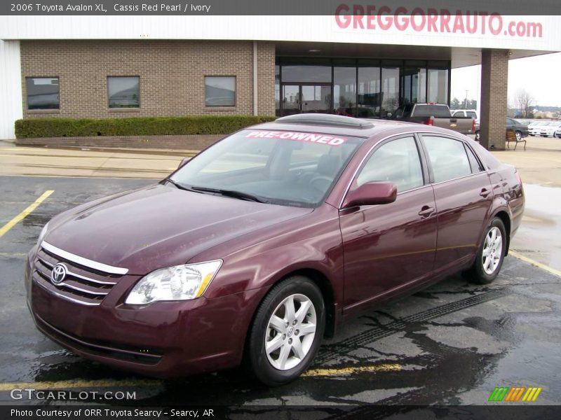 Cassis Red Pearl / Ivory 2006 Toyota Avalon XL