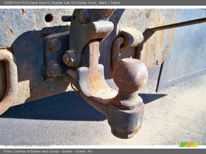 Black / Camel 2008 Ford F550 Super Duty XL Regular Cab 4x4 Dump Truck