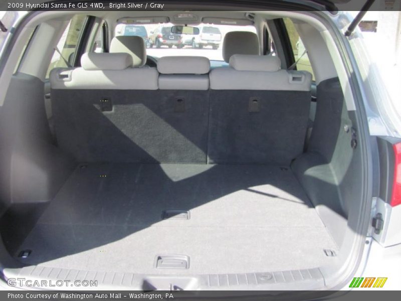 Bright Silver / Gray 2009 Hyundai Santa Fe GLS 4WD