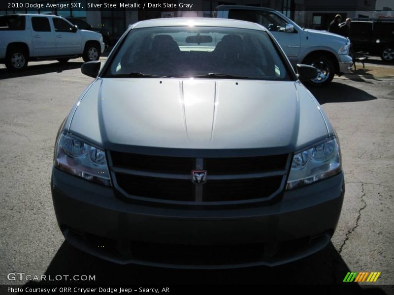 Silver Steel Metallic / Dark Slate Gray 2010 Dodge Avenger SXT