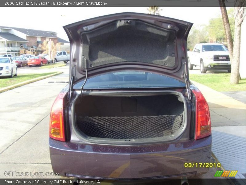 Blackberry / Light Gray/Ebony 2006 Cadillac CTS Sedan