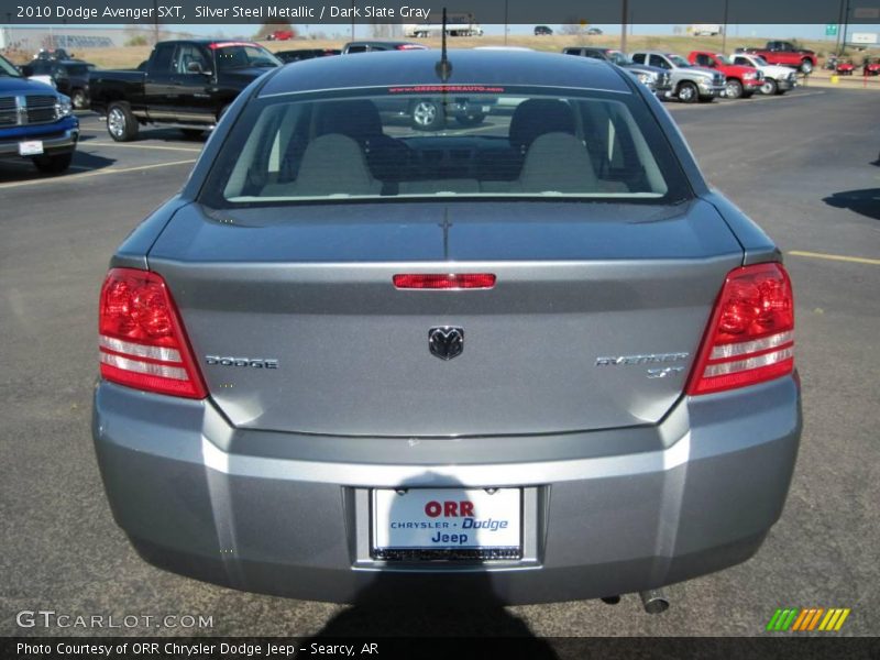 Silver Steel Metallic / Dark Slate Gray 2010 Dodge Avenger SXT