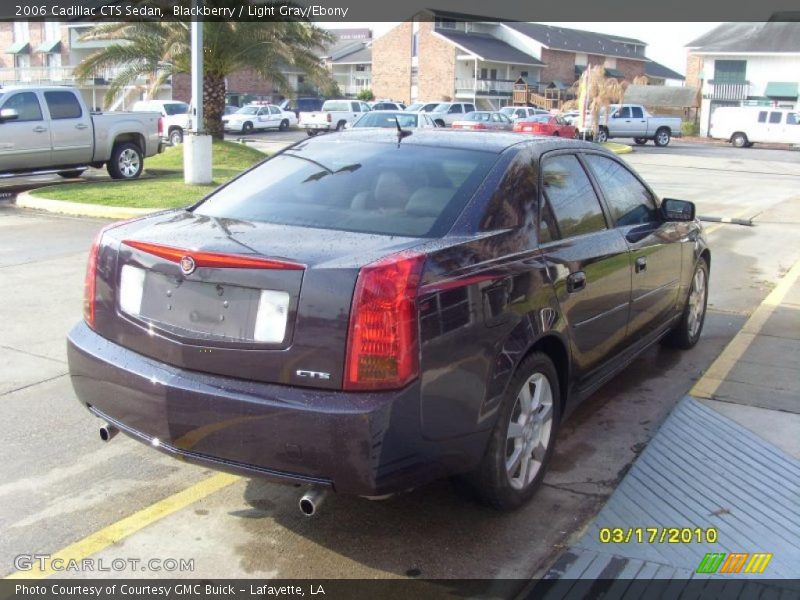 Blackberry / Light Gray/Ebony 2006 Cadillac CTS Sedan
