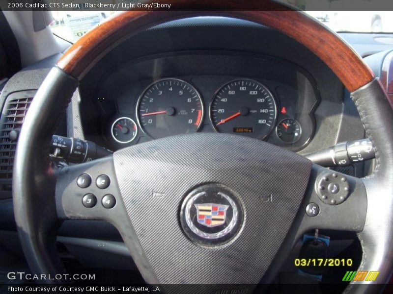 Blackberry / Light Gray/Ebony 2006 Cadillac CTS Sedan