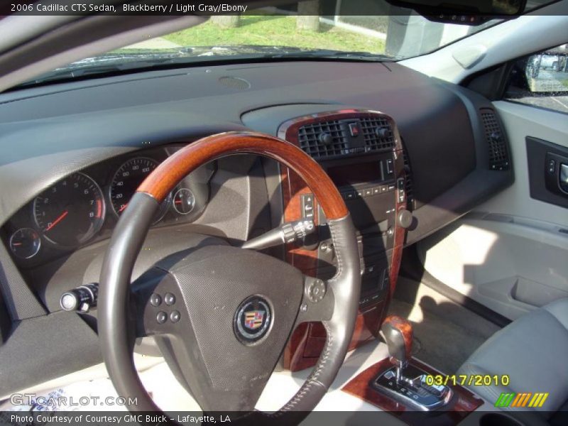 Blackberry / Light Gray/Ebony 2006 Cadillac CTS Sedan