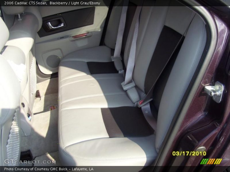 Blackberry / Light Gray/Ebony 2006 Cadillac CTS Sedan