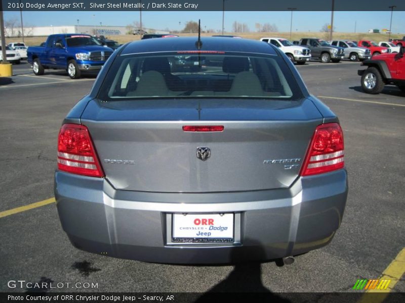 Silver Steel Metallic / Dark Slate Gray 2010 Dodge Avenger SXT