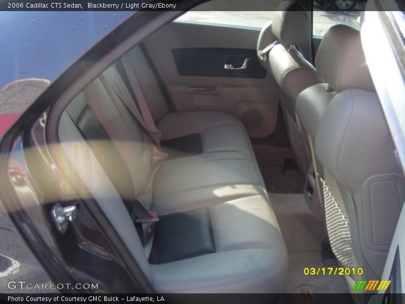 Blackberry / Light Gray/Ebony 2006 Cadillac CTS Sedan