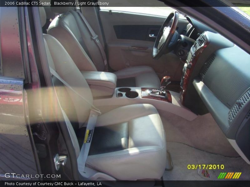 Blackberry / Light Gray/Ebony 2006 Cadillac CTS Sedan