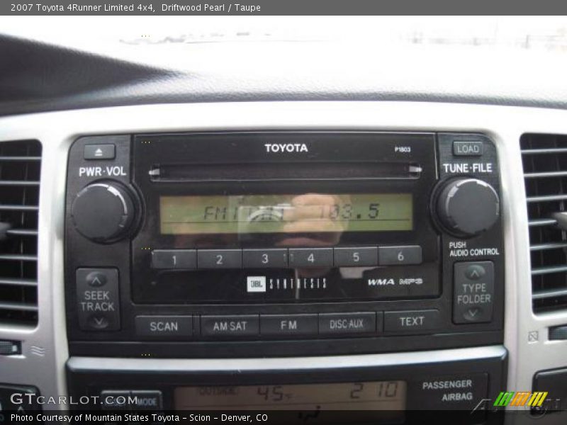 Driftwood Pearl / Taupe 2007 Toyota 4Runner Limited 4x4