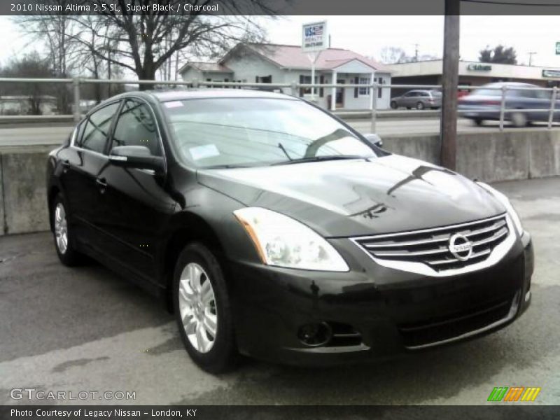 Super Black / Charcoal 2010 Nissan Altima 2.5 SL