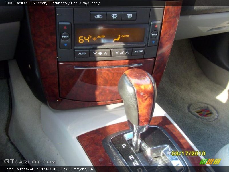 Blackberry / Light Gray/Ebony 2006 Cadillac CTS Sedan