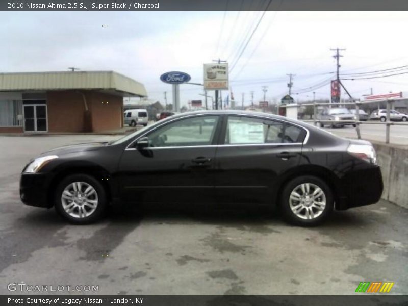 Super Black / Charcoal 2010 Nissan Altima 2.5 SL