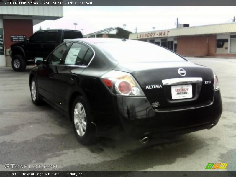 Super Black / Charcoal 2010 Nissan Altima 2.5 SL