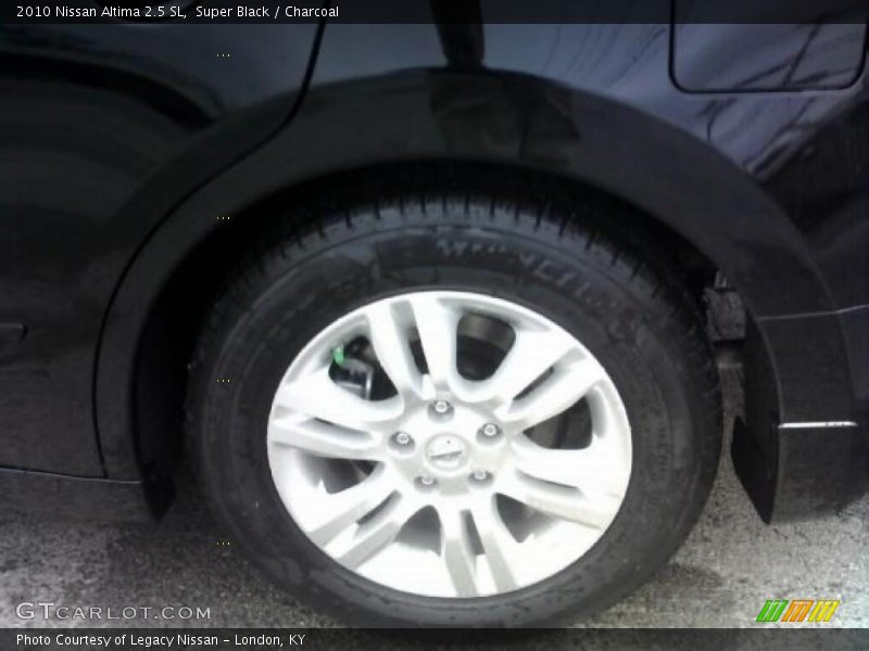 Super Black / Charcoal 2010 Nissan Altima 2.5 SL