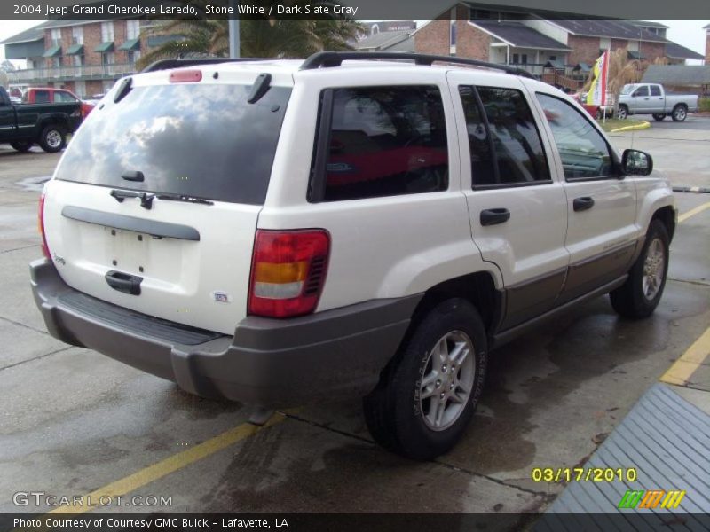 Stone White / Dark Slate Gray 2004 Jeep Grand Cherokee Laredo