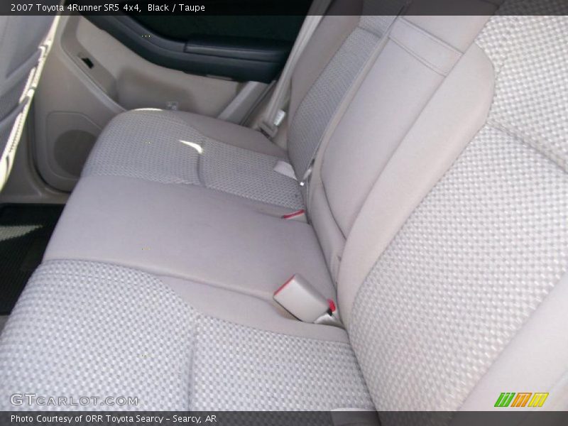 Black / Taupe 2007 Toyota 4Runner SR5 4x4