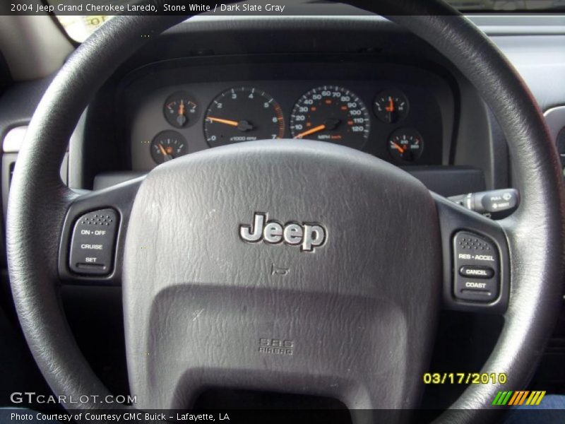 Stone White / Dark Slate Gray 2004 Jeep Grand Cherokee Laredo