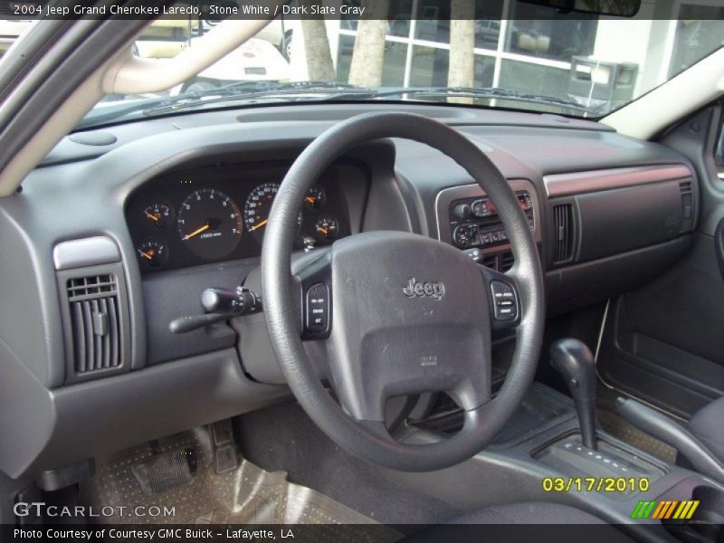 Stone White / Dark Slate Gray 2004 Jeep Grand Cherokee Laredo