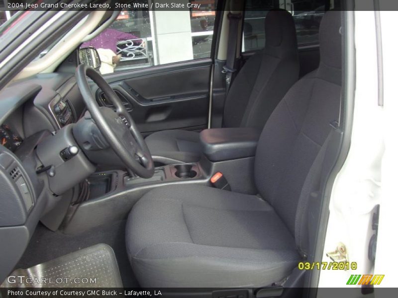 Stone White / Dark Slate Gray 2004 Jeep Grand Cherokee Laredo