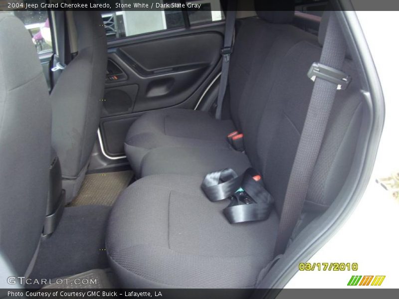 Stone White / Dark Slate Gray 2004 Jeep Grand Cherokee Laredo