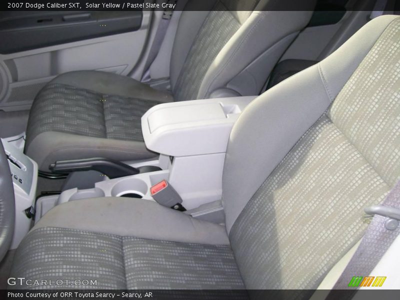 Solar Yellow / Pastel Slate Gray 2007 Dodge Caliber SXT