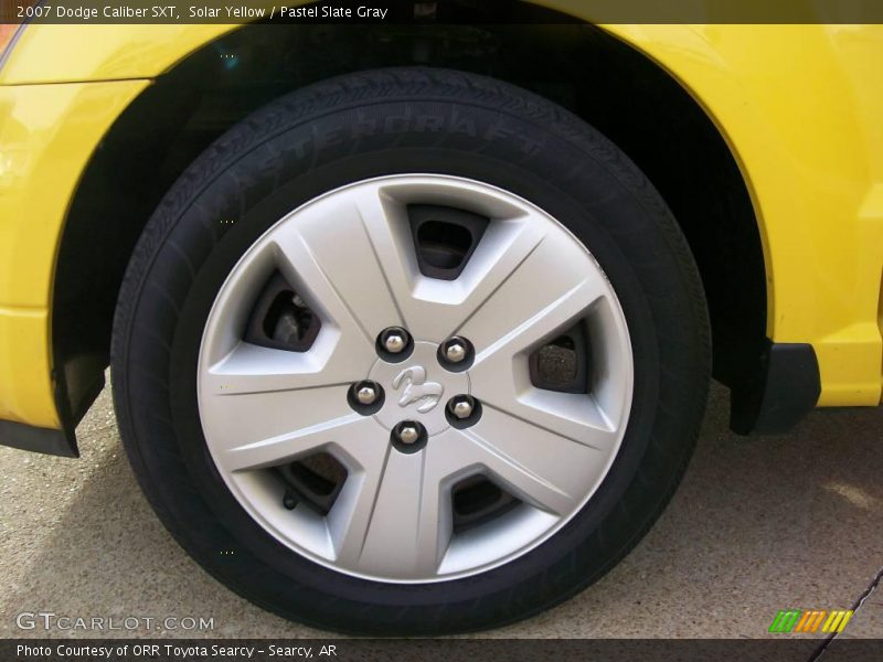 Solar Yellow / Pastel Slate Gray 2007 Dodge Caliber SXT