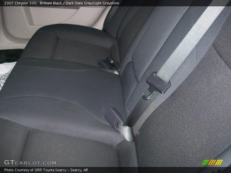 Brilliant Black / Dark Slate Gray/Light Graystone 2007 Chrysler 300