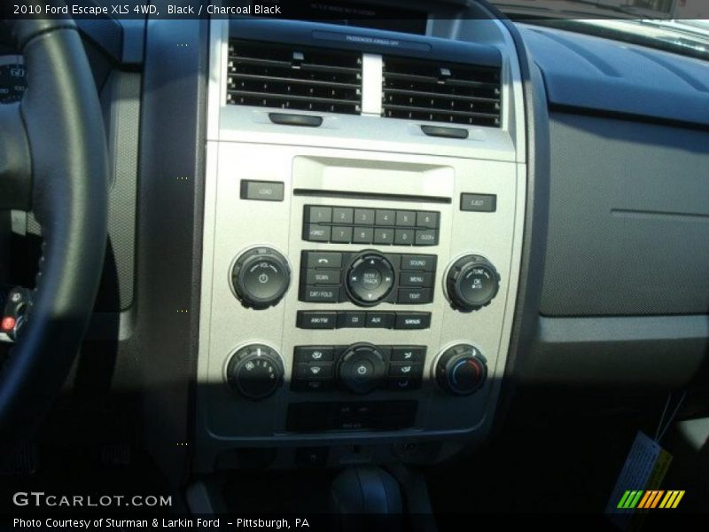 Black / Charcoal Black 2010 Ford Escape XLS 4WD