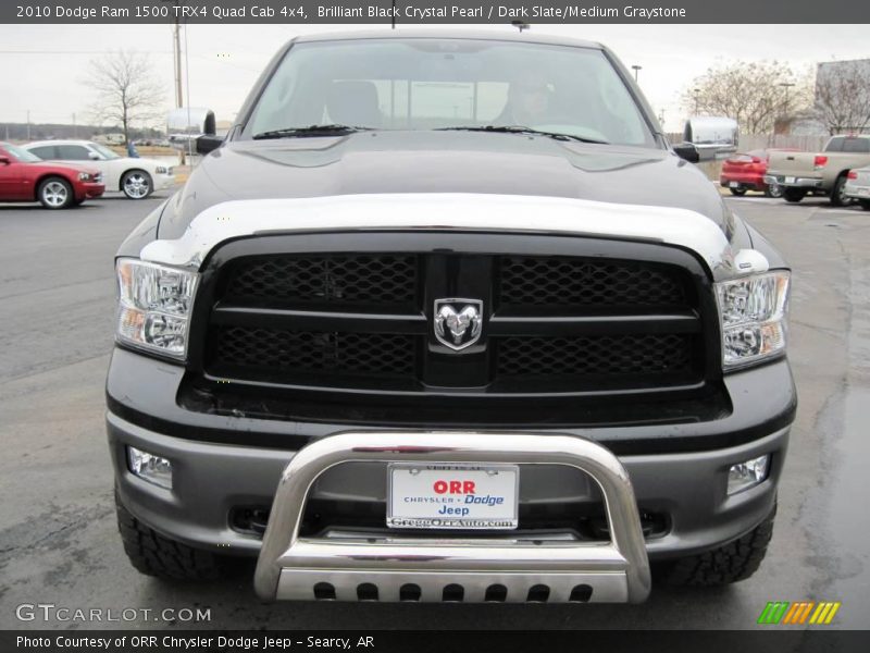 Brilliant Black Crystal Pearl / Dark Slate/Medium Graystone 2010 Dodge Ram 1500 TRX4 Quad Cab 4x4