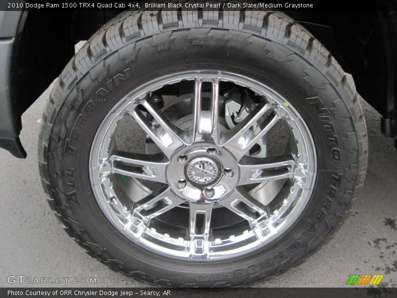 Brilliant Black Crystal Pearl / Dark Slate/Medium Graystone 2010 Dodge Ram 1500 TRX4 Quad Cab 4x4