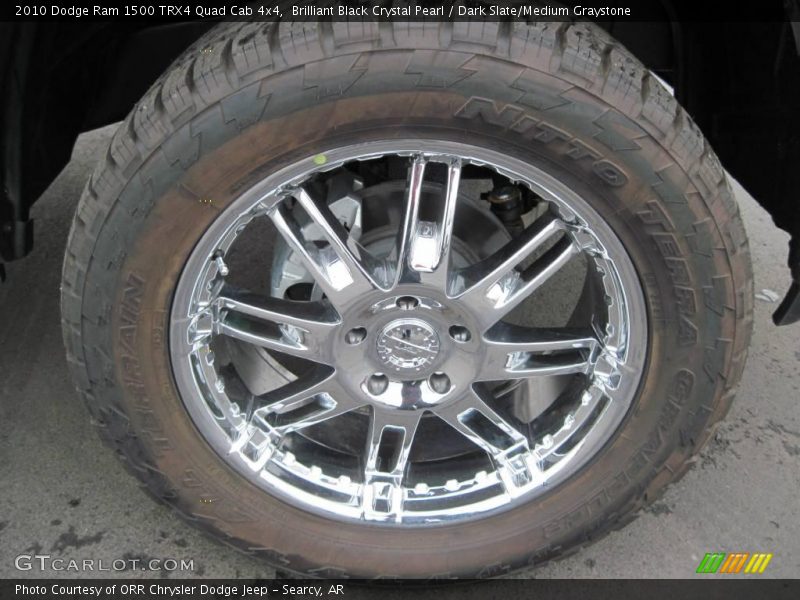 Brilliant Black Crystal Pearl / Dark Slate/Medium Graystone 2010 Dodge Ram 1500 TRX4 Quad Cab 4x4