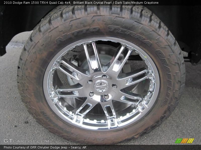 Brilliant Black Crystal Pearl / Dark Slate/Medium Graystone 2010 Dodge Ram 1500 TRX4 Quad Cab 4x4