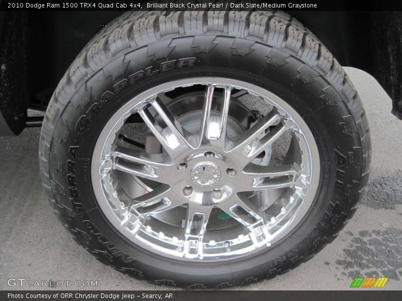 Brilliant Black Crystal Pearl / Dark Slate/Medium Graystone 2010 Dodge Ram 1500 TRX4 Quad Cab 4x4