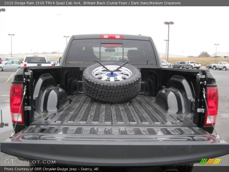 Brilliant Black Crystal Pearl / Dark Slate/Medium Graystone 2010 Dodge Ram 1500 TRX4 Quad Cab 4x4