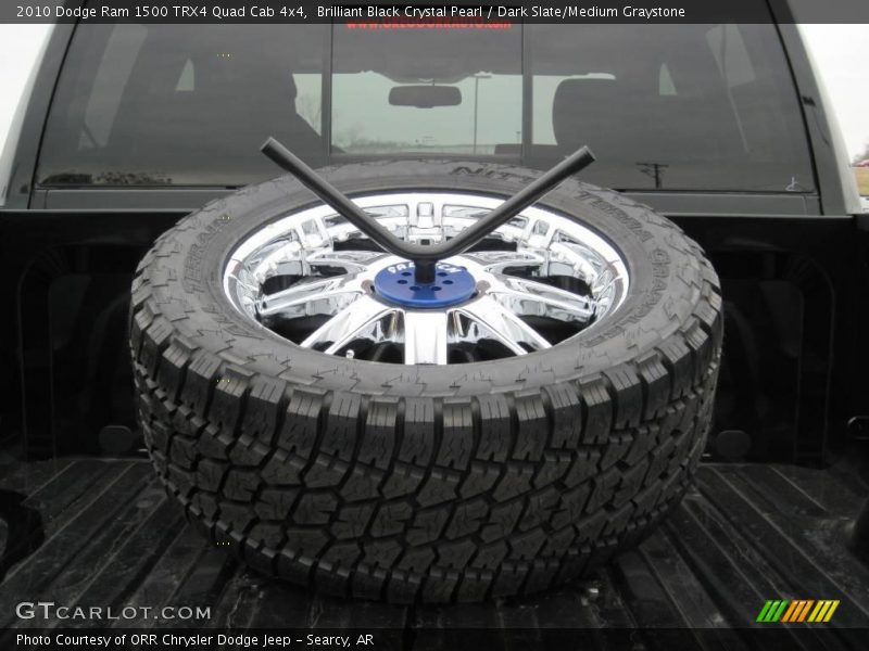 Brilliant Black Crystal Pearl / Dark Slate/Medium Graystone 2010 Dodge Ram 1500 TRX4 Quad Cab 4x4